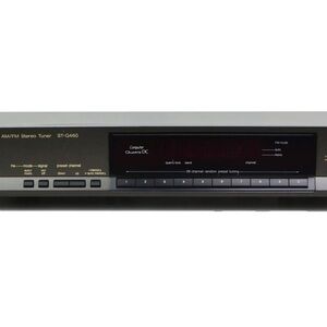 Sony ST-G460 AM/FM Stereo Tuner - Black and Gray